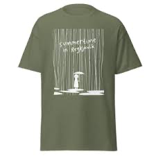 Summertime in Reykjavík T-Shirt - Hugleikur Dagsson