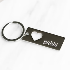 Icelandic Love Keychain - Blakk by B