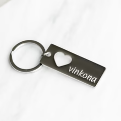 Icelandic Love Keychain - Blakk by B
