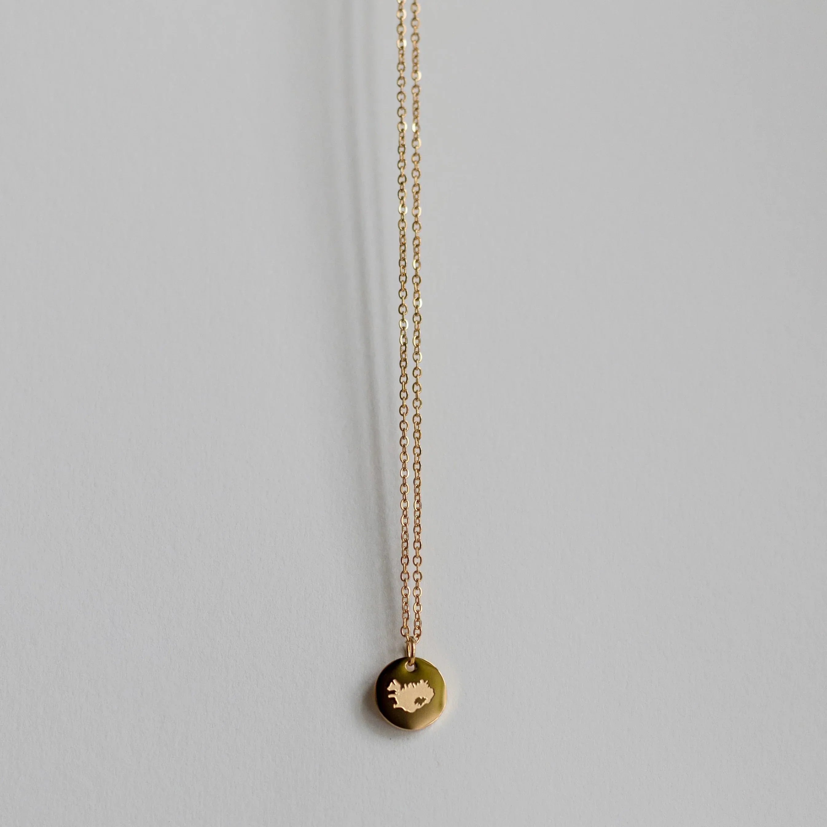 Round Iceland 12mm Necklace- 24 Iceland