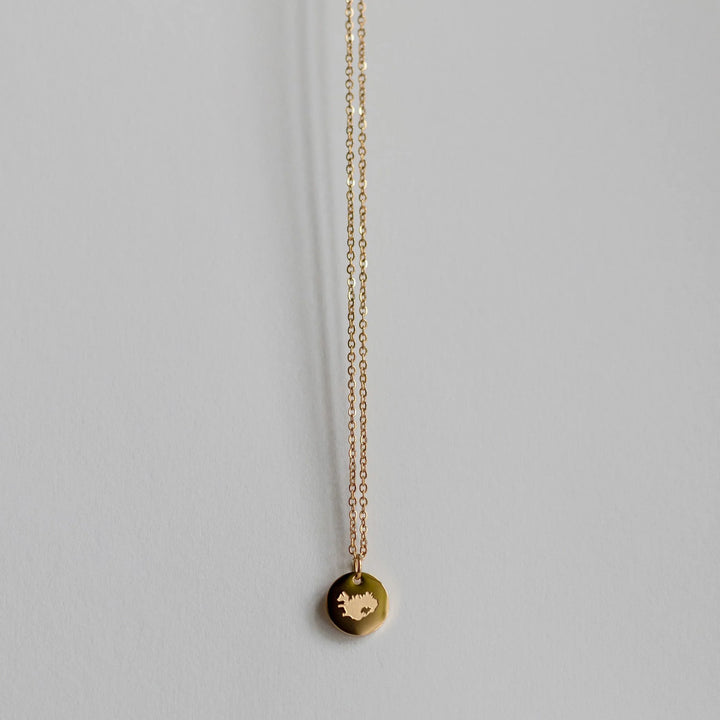 Round Iceland 12mm Necklace- 24 Iceland