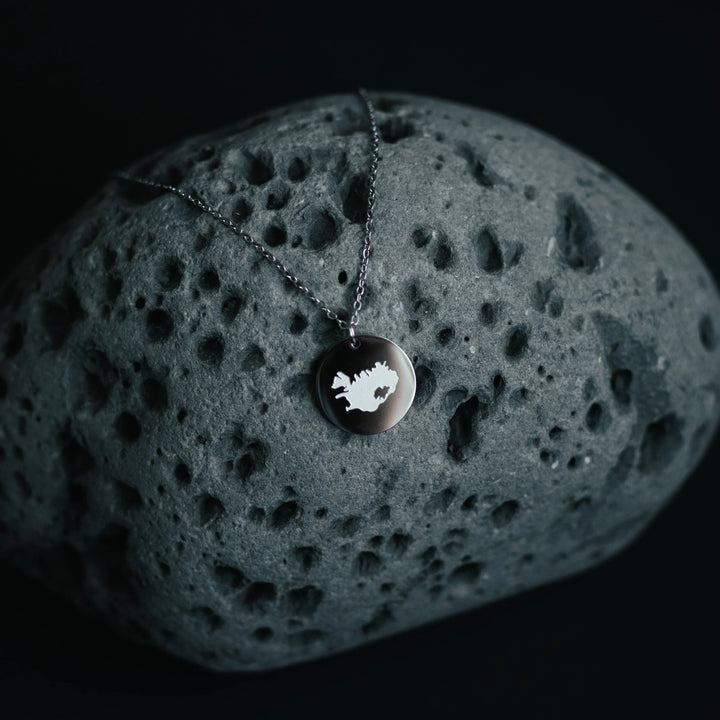 Round Iceland 12mm Necklace- 24 Iceland