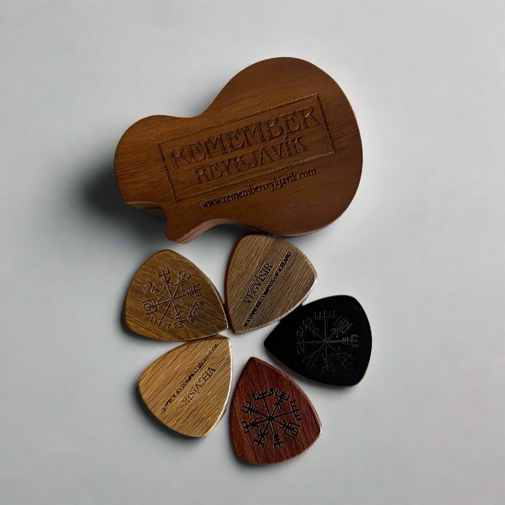 Guitar Pick - Remember Reykjavík