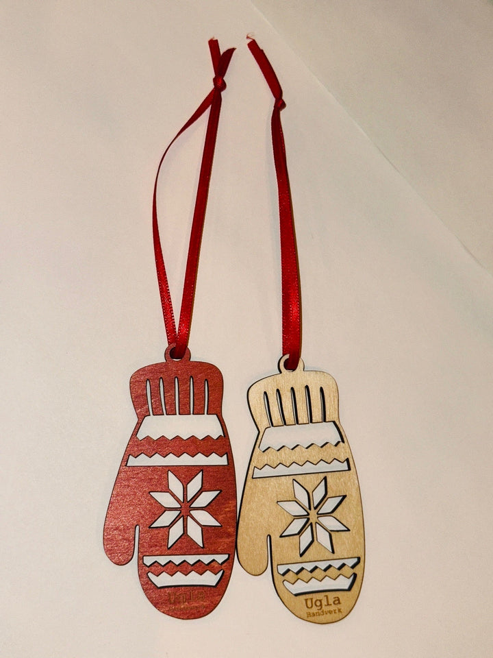Handmade Wooden Ornaments - Ugla Handverk