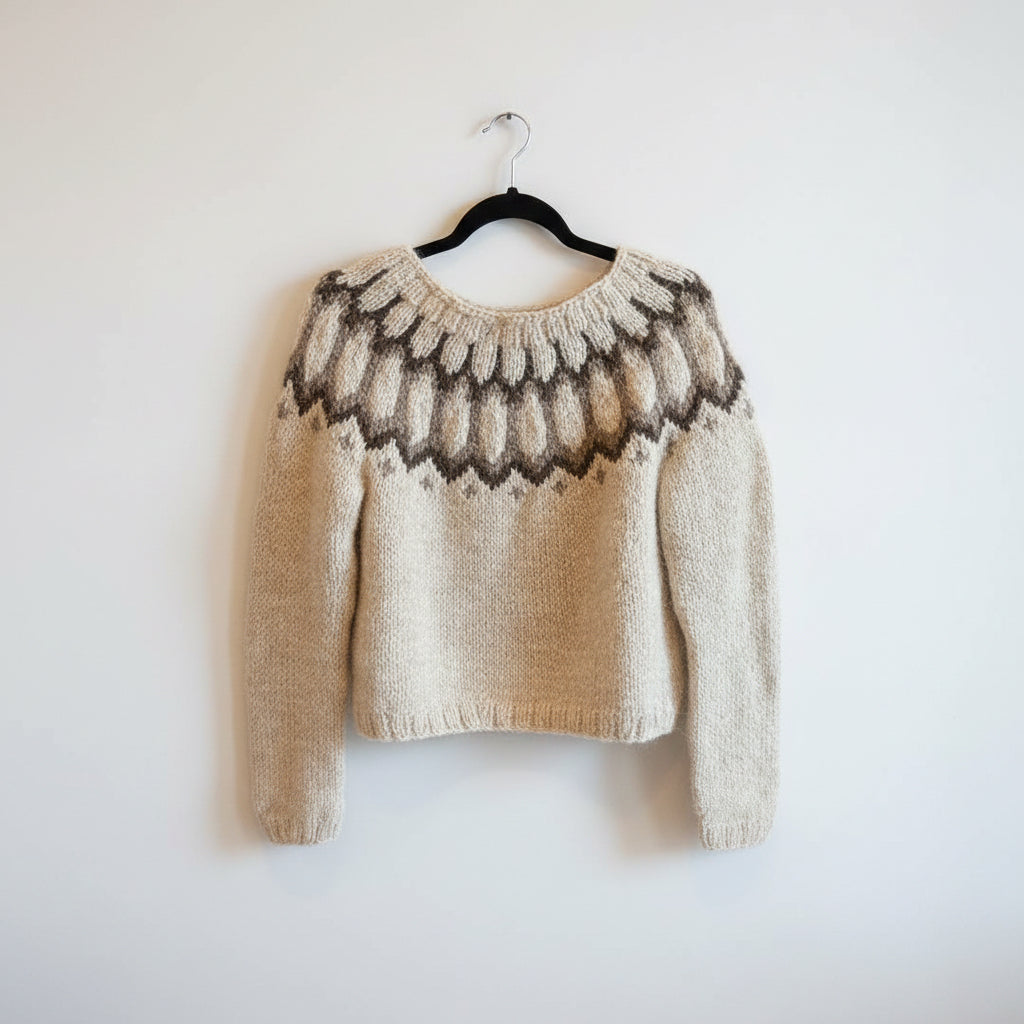 Lopapeysa Wool Sweater By EYRUN