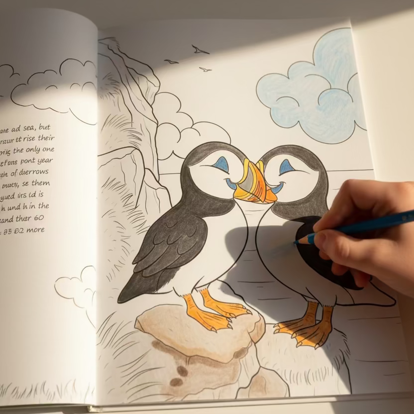 Colouring Book - By Henriette