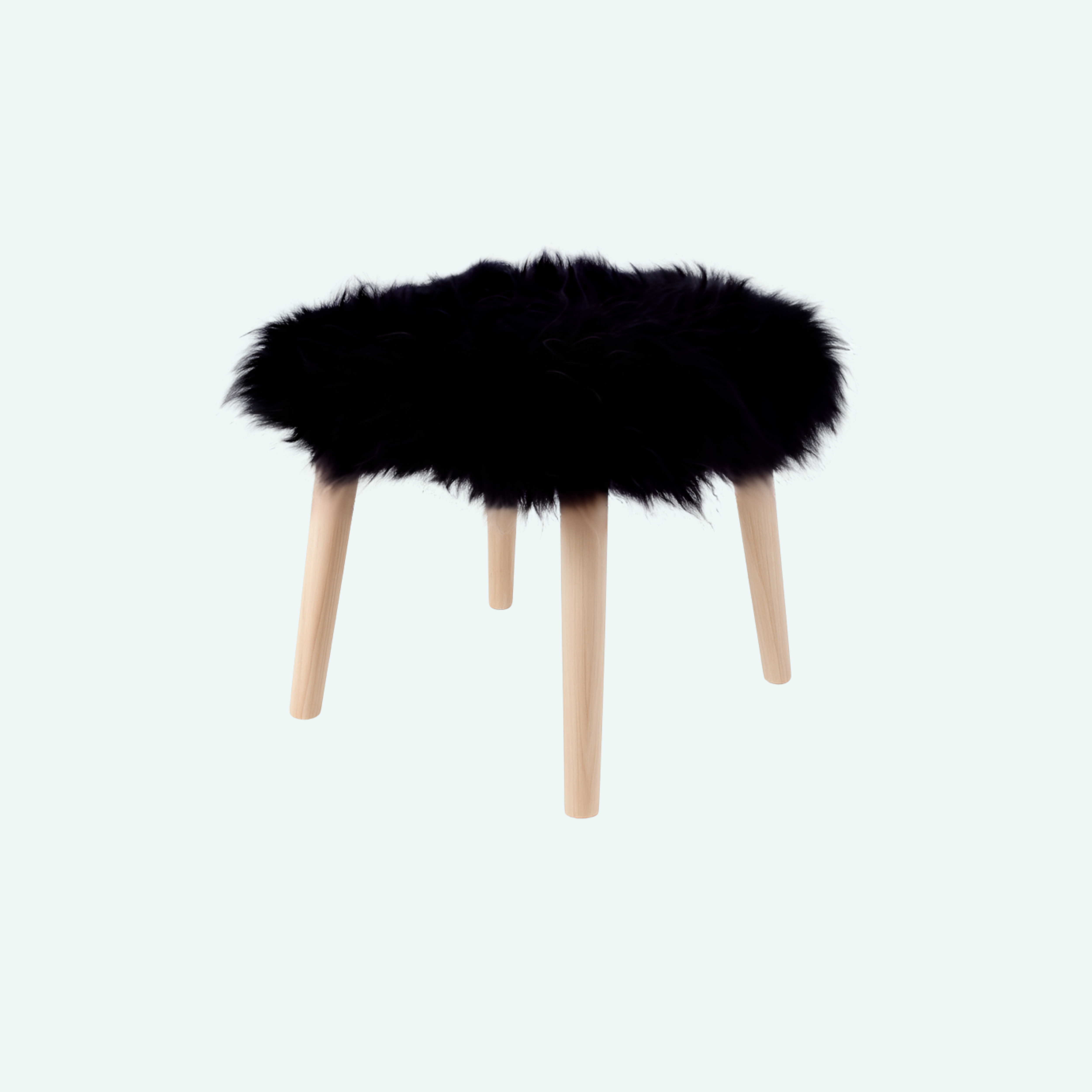 Stool Icelandic Sheepskin - Mamma Reykjavík