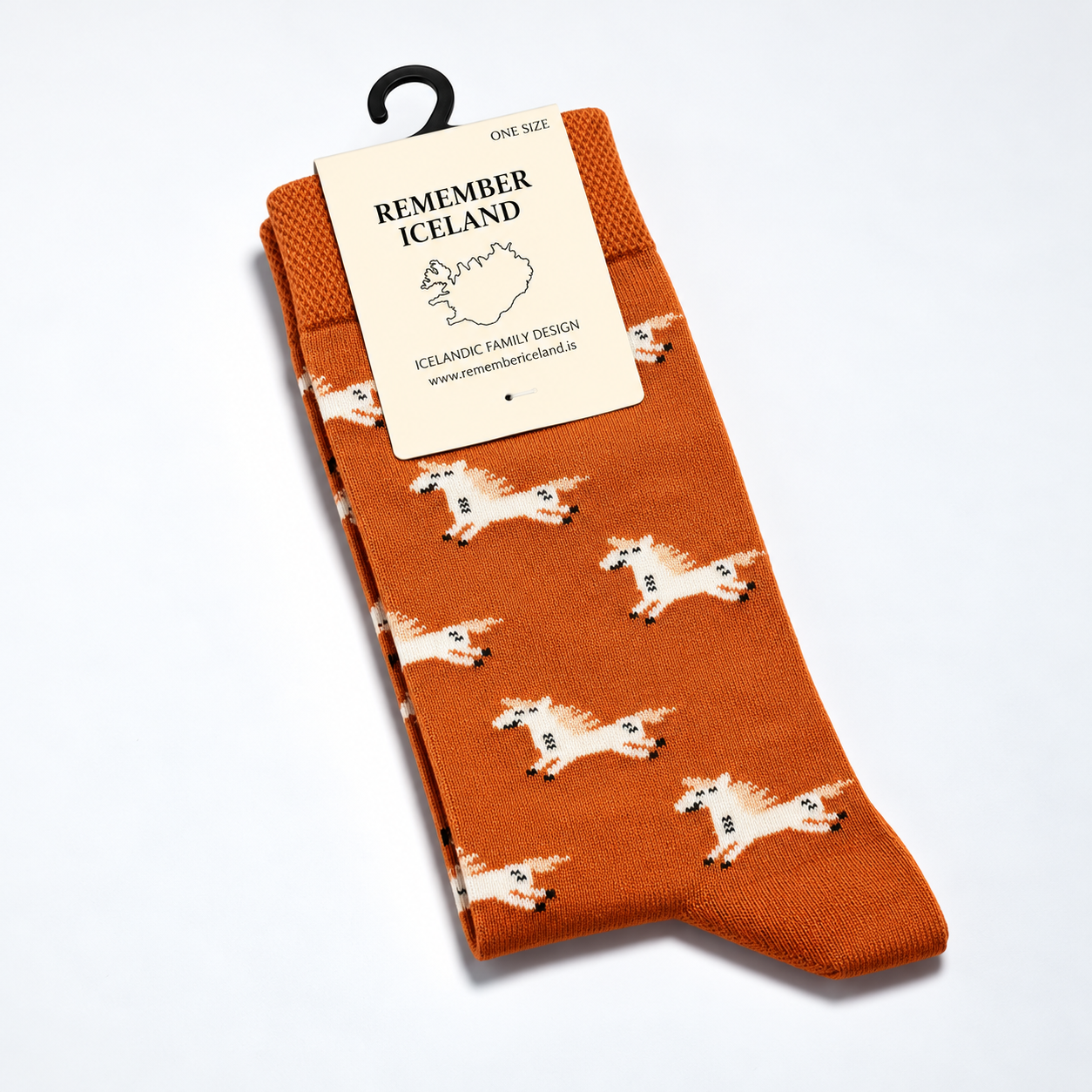 Socks Icelandic Family Design - Remember Iceland