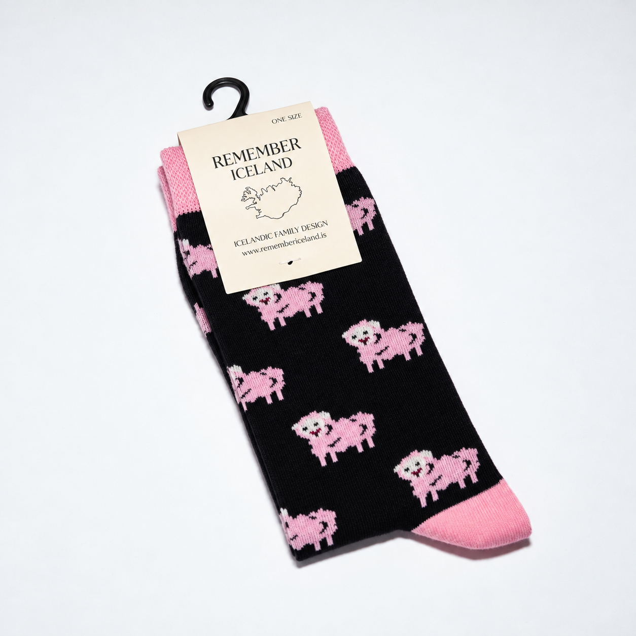 Socks Icelandic Family Design - Remember Iceland