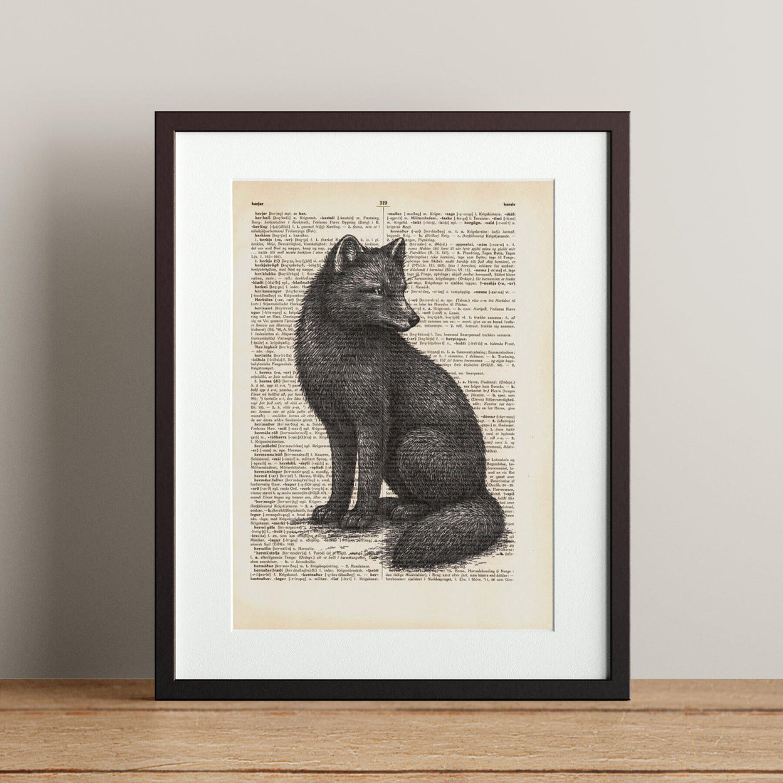 Vintage Book Art Prints - Fjordic