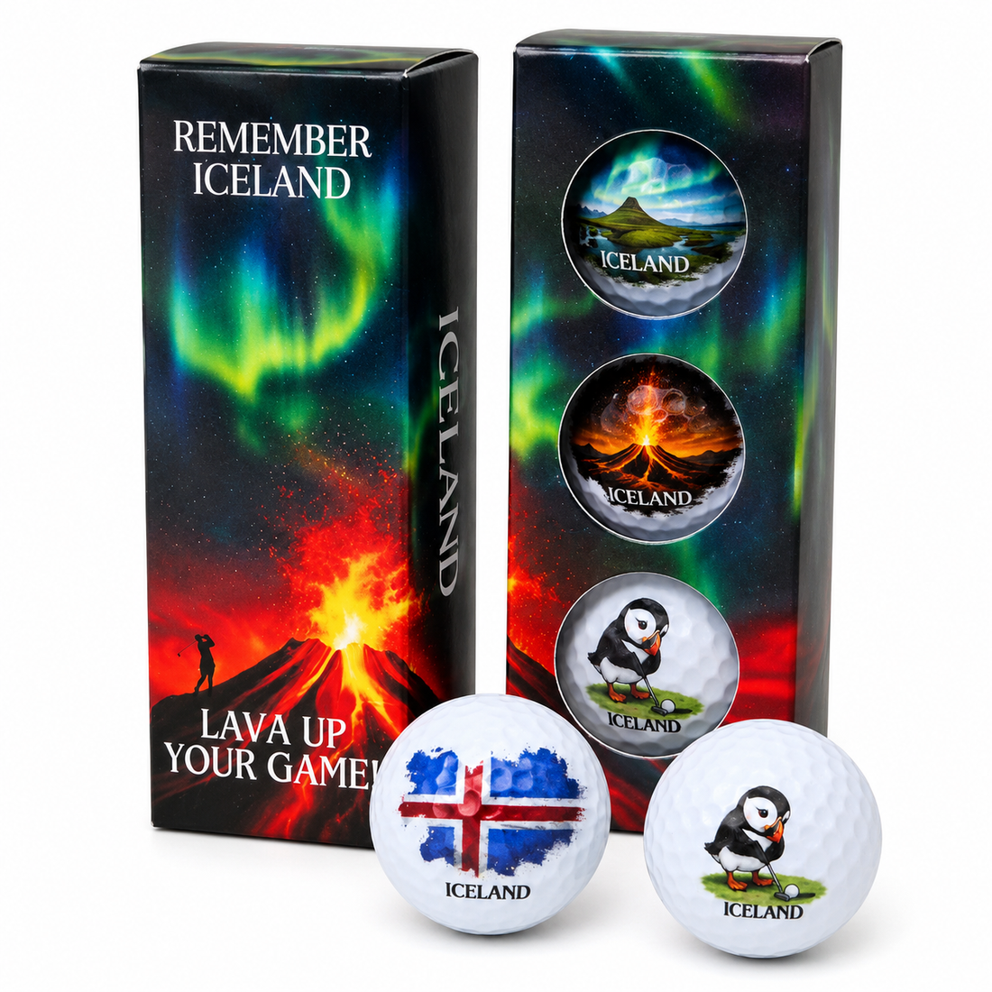 Icelandic Golf Balls - Remember Iceland