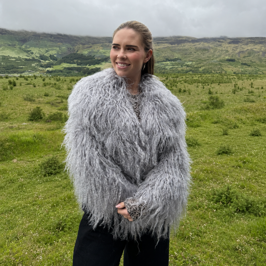 Lamb Fur Jacket - Mamma Reykjavik